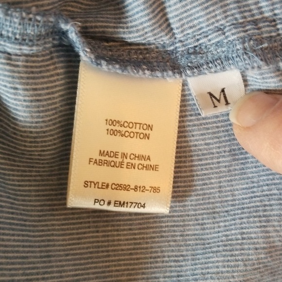 Anthropologie Cloth&Stone Corduroy Raw Hem Long Sleeve, Sz M - Picture 8 of 8